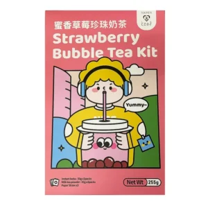 Tokimeki Bubble Tea Kit Strawberry 255g